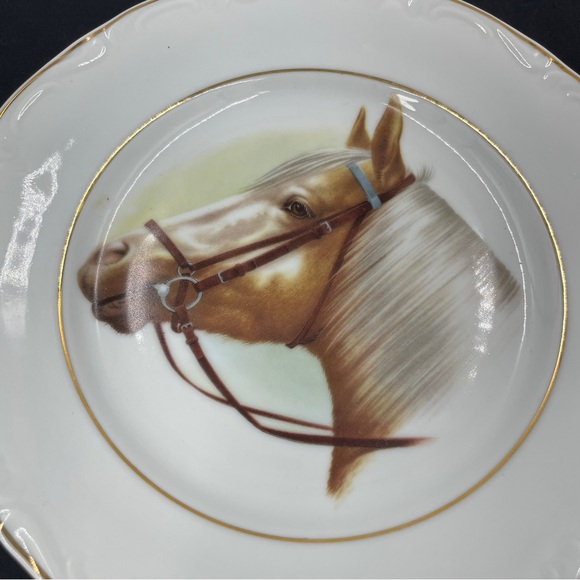 Vintage Crown Regent Horse Porcelain Plate - Picture 2 of 5